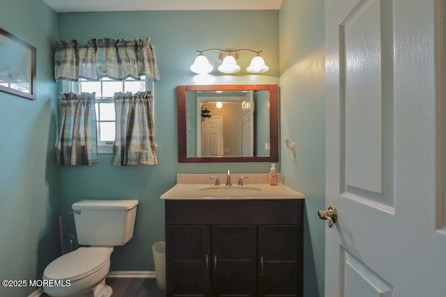 204 Stormy Rd, Manahawkin, NJ 08050 - bathroom featuring vanity and toilet