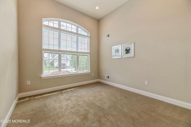 9 Anvil Way, Freehold, NJ 07728 - unfurnished room featuring healthy amount of natural light, carpet flooring, baseboards, and recessed lighting