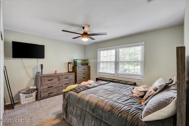 733 Colts Neck Rd, Freehold, NJ 07728 - bedroom with carpet flooring and ceiling fan