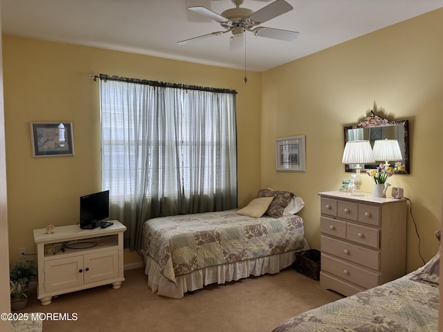 14 Pelican Ln, Little Egg Harbor, NJ 08087 - carpeted bedroom with a ceiling fan
