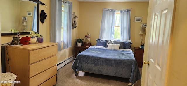 95 Gravel Hill Spotswood Rd, Monroe, NJ 08831 - carpeted bedroom with a baseboard radiator