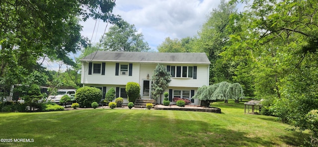 95 Gravel Hill Spotswood Rd, Monroe, NJ 08831 - raised ranch with a front lawn and a gazebo