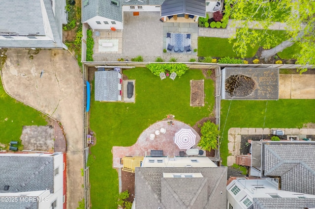 drone / aerial view