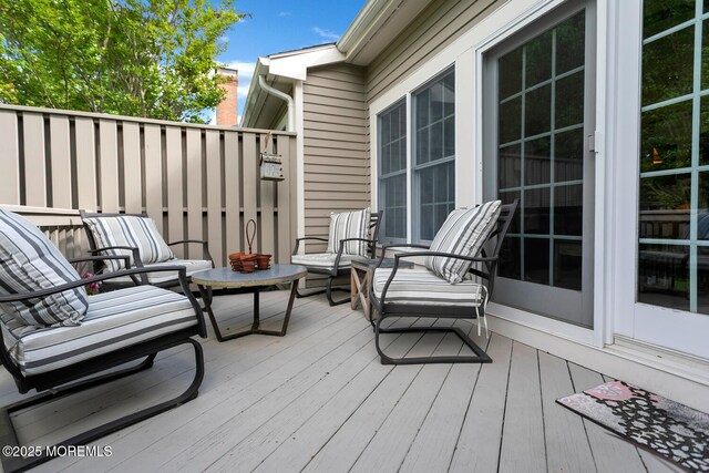 view of deck