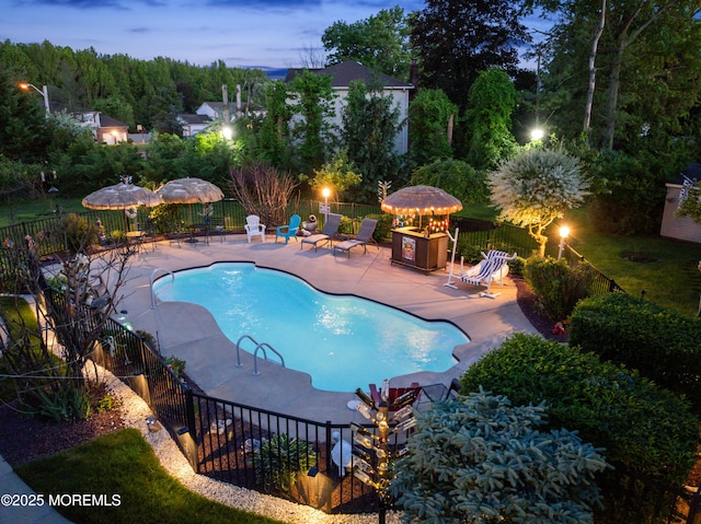 19 Dartmoor Dr, Manalapan, NJ 07726 - community pool featuring a patio area