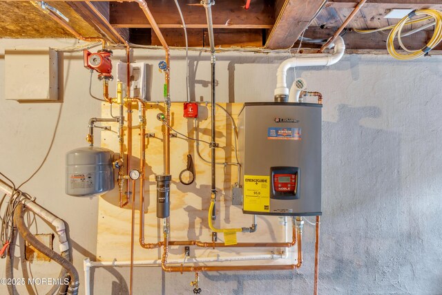 utilities featuring water heater