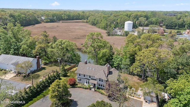 drone / aerial view