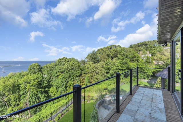 154 Ocean Blvd, Atlantic Highlands, NJ 07716 - balcony featuring a water view