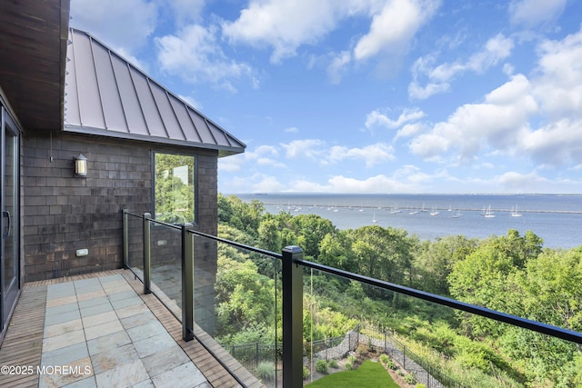 154 Ocean Blvd, Atlantic Highlands, NJ 07716 - balcony featuring a water view