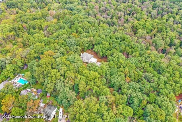 2557 Huckleberry Rd, Manchester, NJ 08759 - aerial view of property's location featuring a forest