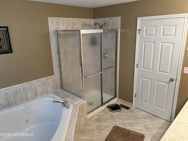 27 Stonehenge Ct, Jackson, NJ 08527 - full bathroom with a stall shower and a whirlpool tub