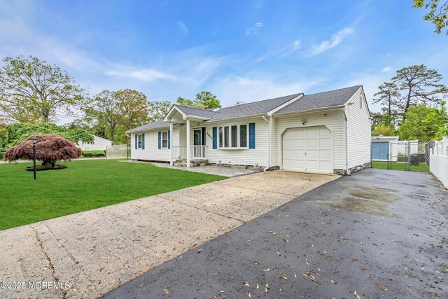 1012 Bismarck St, Toms River, NJ 08757 - single story home with driveway, an attached garage, and a shingled roof