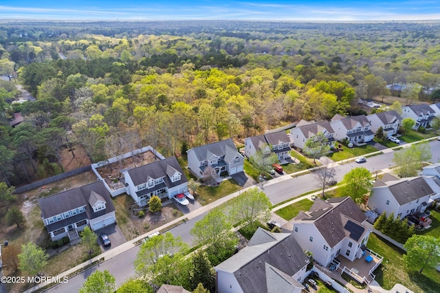 55 Freedom Hills Dr, Barnegat, NJ 08005 - aerial view of residential area with a forest