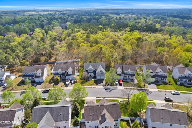 55 Freedom Hills Dr, Barnegat, NJ 08005 - aerial view of residential area featuring a forest