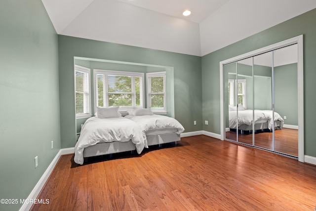 501 Monument Rd, Pine Beach, NJ 08741 - bedroom featuring wood finished floors and a closet