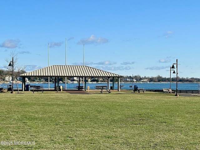 2113 River Rd, Point Pleasant, NJ 08742 - surrounding community with a yard and a gazebo