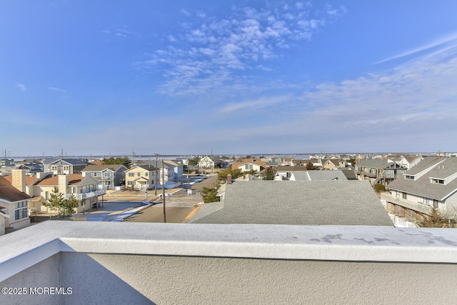 water view featuring nearby suburban area