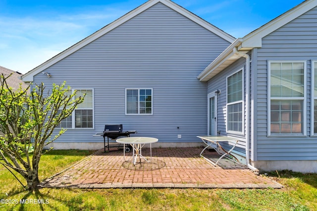 43 Osprey Pl, Barnegat, NJ 08005 - rear view of property with a patio area