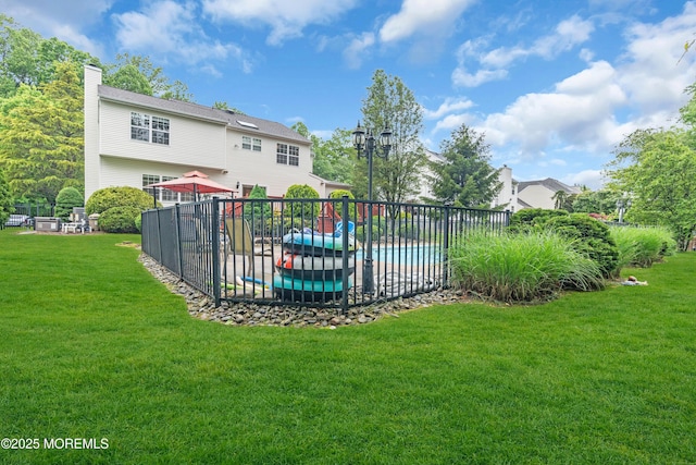 352 Meadowood Rd, Jackson, NJ 08527 - view of yard featuring an outdoor pool