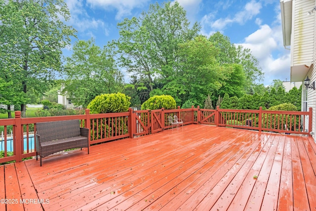352 Meadowood Rd, Jackson, NJ 08527 - deck with view of scattered trees