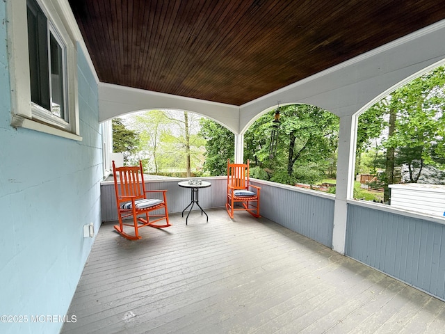 7 Dock St, Toms River, NJ 08753 - view of deck