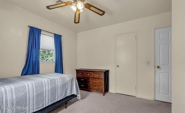 221 Harrison Ave, Oakhurst, NJ 07755 - bedroom with carpet flooring and ceiling fan