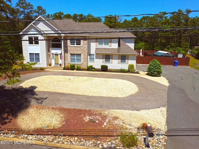 476 Birch Bark Dr, Brick, NJ 08723 - view of front of house featuring roof with shingles