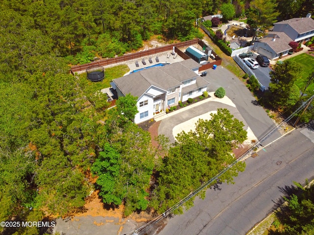 476 Birch Bark Dr, Brick, NJ 08723 - view of subject property featuring a heavily wooded area