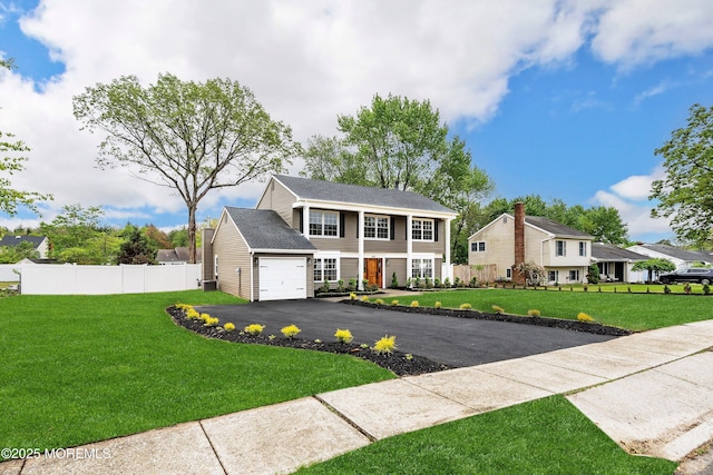 983 Cedar Grove Rd, Toms River, NJ 08753 - colonial house with a garage and asphalt driveway