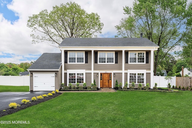 983 Cedar Grove Rd, Toms River, NJ 08753 - view of front of home with asphalt driveway, an attached garage, and roof with shingles