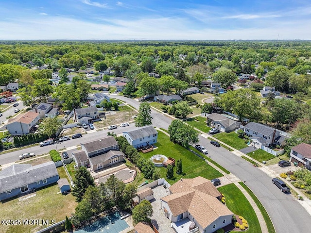 22 Orchard Ct, Howell, NJ 07731 - aerial view of residential area with a forest
