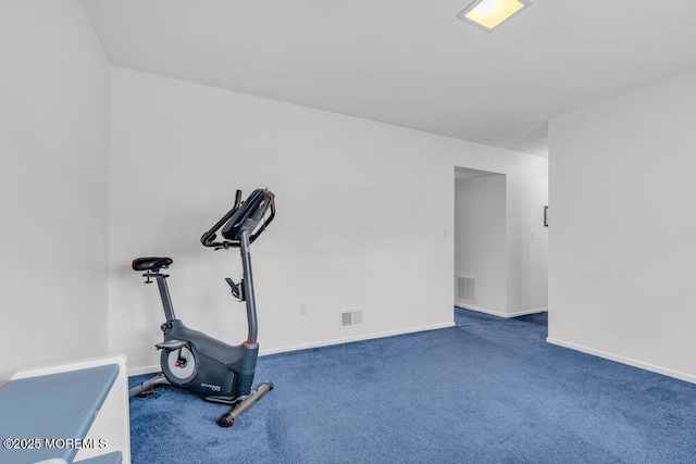 22 Orchard Ct, Howell, NJ 07731 - exercise room with carpet and baseboards