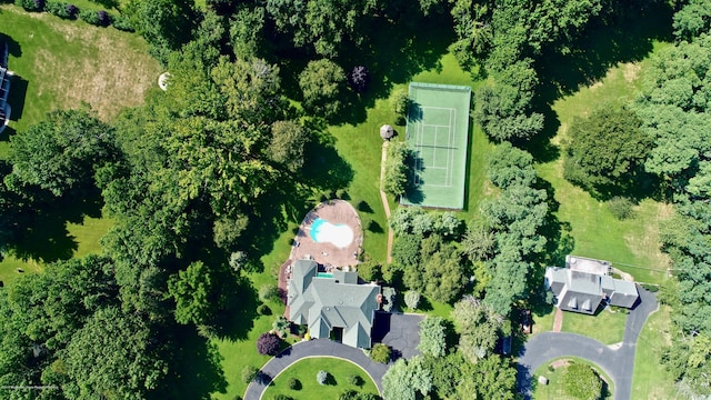 aerial view