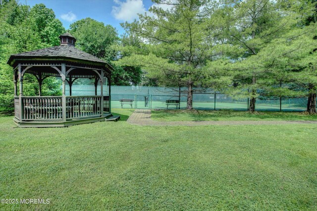 7 Mccampbell Rd, Holmdel, NJ 07733 - view of yard featuring a gazebo