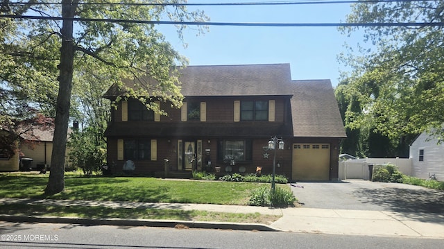 804 Brookside Dr, Toms River, NJ 08753 - view of front of property featuring driveway, roof with shingles, and a garage