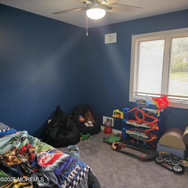 56 Georgetown Blvd, Barnegat, NJ 08005 - carpeted bedroom featuring ceiling fan