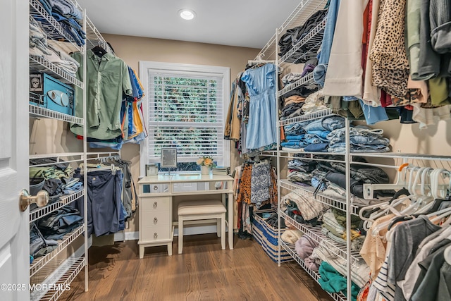 18 Franklin Pkwy, West Long Branch, NJ 07764 - spacious closet featuring wood finished floors