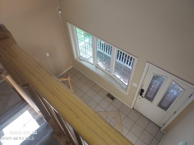 114 Forrest Ave, Forked River, NJ 08731 - stairway featuring tile patterned flooring
