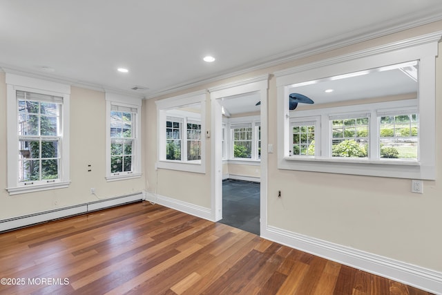 46 Grand Tour, Highlands, NJ 07732 - unfurnished sunroom with baseboard heating