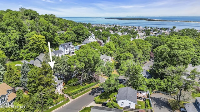 46 Grand Tour, Highlands, NJ 07732 - aerial view of a nearby body of water