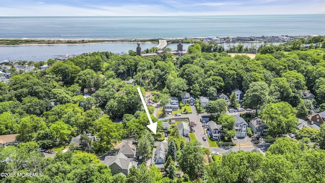 46 Grand Tour, Highlands, NJ 07732 - aerial perspective of suburban area featuring a nearby body of water
