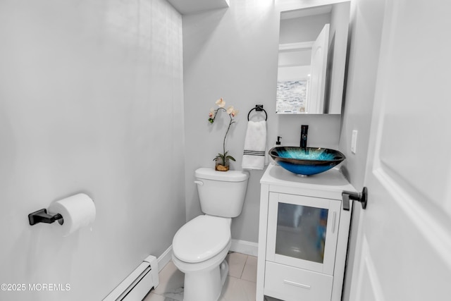 3 Toledo Dr, Brick, NJ 08723 - bathroom with vanity and baseboard heating