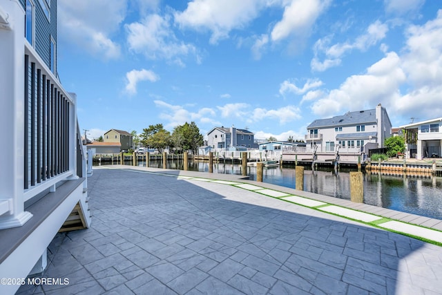 3 Toledo Dr, Brick, NJ 08723 - view of patio / terrace with a water view and a residential view