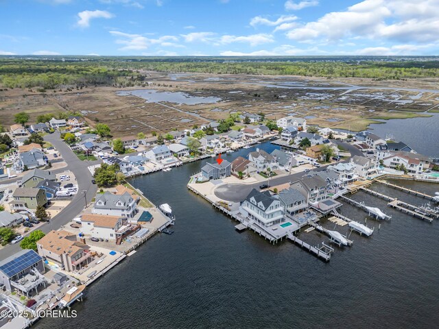 3 Toledo Dr, Brick, NJ 08723 - aerial perspective of suburban area with a nearby body of water