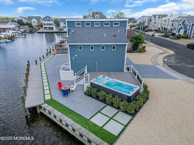 3 Toledo Dr, Brick, NJ 08723 - aerial perspective of suburban area with a large body of water
