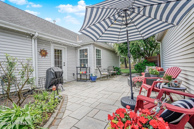 178 Loganberry Ln, Freehold, NJ 07728 - view of patio featuring grilling area