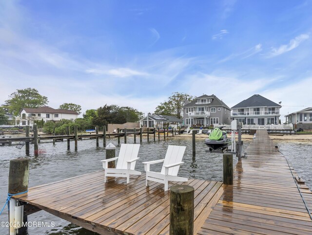 687 Princeton Ave, Brick, NJ 08724 - dock with a water view