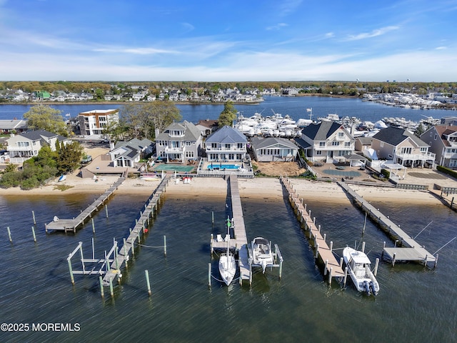 687 Princeton Ave, Brick, NJ 08724 - bird's eye view of a large body of water