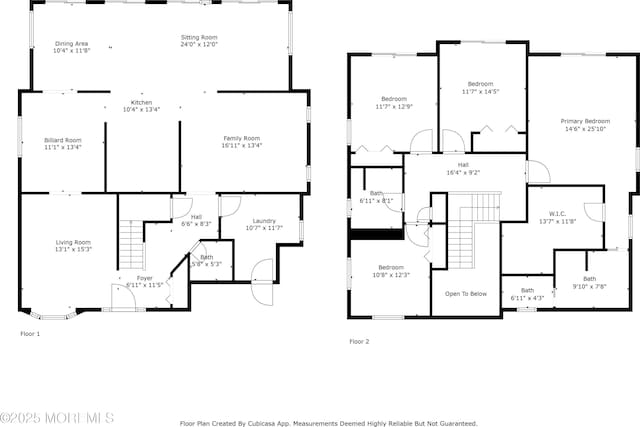 687 Princeton Ave, Brick, NJ 08724 - property floor plan