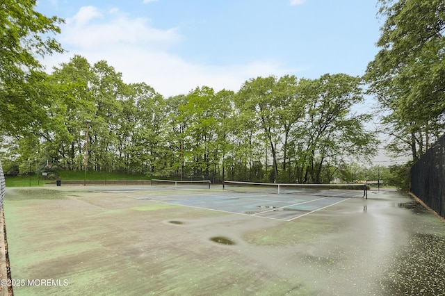 293 Gloucester Ct, Matawan, NJ 07747 - view of tennis court